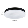 Plafoniera AMALIE LED DIM IP20 czarny matowy (PL96778) - PAULMANN