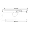 Plafon Payne (FE-PAYNE-F-BATH) - Elstead Lighting