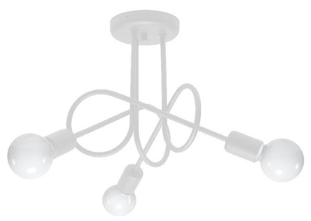 Żyrandol SUPEŁ 3 biały (SL.1431) - Sollux Lighting