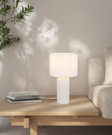 Lampa stołowa z abażurem BLAIR (R51811931) - RL