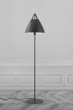 Lampa podłogowa STRAP Nordlux E27 40W Metal Czarny