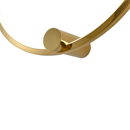 Kinkiet Ringa M LED złoty (WL0116-M-GD) - Yaskr