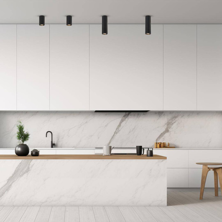 GENESIS SPOT BLACK 1xGU10 10cm (ML0381) - Milagro