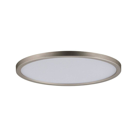 Plafoniera AREO LED 11W 770lm 3000K okrągła 180mm IP44 230V satynowy nikiel / tworzywo sztuczne (PL92935) - PAULMANN