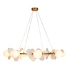 Ozdobny żyrandol CHIC złoto biały 105 cm (ST-DL-2969) - Step into Design