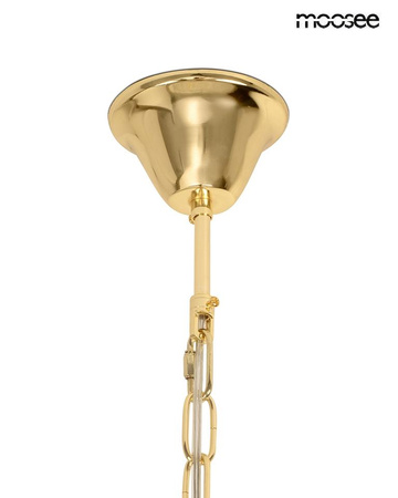 Lampa wisząca w stylu Art Deco MOOSEE SCARLETT 60 złota (MSE1501100564) - Moosee