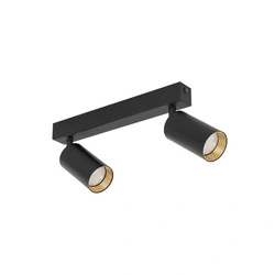 Reflektory na listwie AMIS BLACK  LAMPA SUFITOWA 2 (10633) - TK Lighting