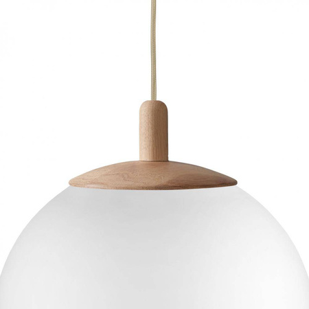 Lampa wisząca ALUR WOOD L kolor Drewno (11150119) - KASPA