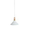 PENDANT 1L ALUMINIUM WHITE (1512-W Zambelis) - Zambelis