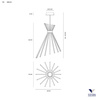 Lampa Wisząca TIPI (0045.30) - Vivida