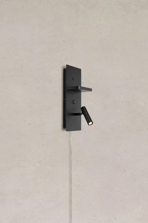 CARICA Wall 1L LED Black (109018) Markslojd