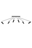 RAMUS Ceiling 6L Black (108508) Markslojd