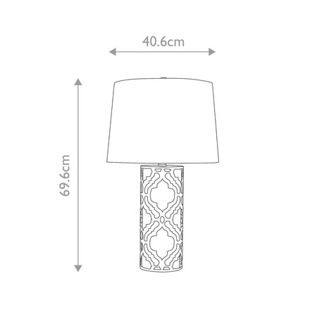 Lampa stołowa Arabella (GN-ARABELLA-TL-G) - Elstead Lighting