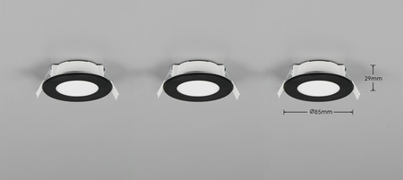 Lampa wpuszczana w sufit HIMAL (635110302) - Trio