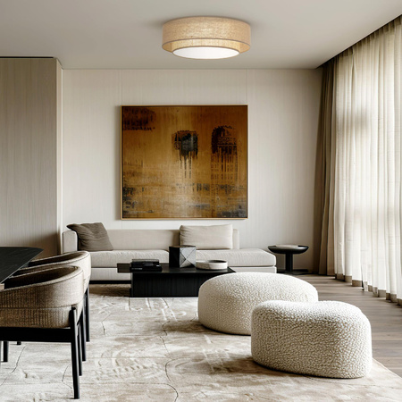 CALISTO JUTA LAMPA SUFITOWA 4 500 (11046) - TK Lighting