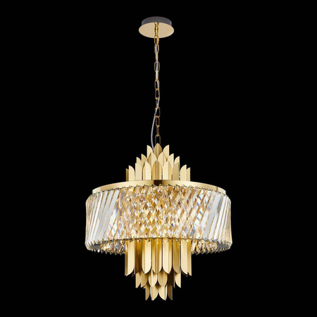 Żyrandol MARGOT GOLD 9xE14 (ML0409) - Milagro