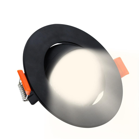 Ruchome oczko podtynkowe Plus czarne LED CCT (LP-1506/1RS BK) - Light Prestige