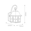 Kinkiet zewnętrzny Kent (KENT) - Elstead Lighting