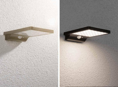 Outdoor Solar kinkiet Solveig 300lm IP44 3000K czujnik ruchu (PL95393) - PAULMANN