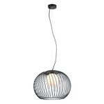 Lampa Wisząca Clarisa (MDM-3842-1 BK) - Italux