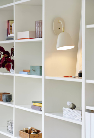 Lampa ścienna FLEUR Nordlux E14 15W Metal Beżowy