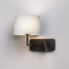 Lampka do Czytania Side by Side Grande USB Matowy Czarny (1406013) - Astro Lighting