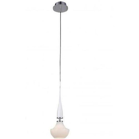Lampa wisząca TASOS 1 - biała (MD2095-WH | AZ0260) - Azzardo - żyrandol