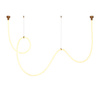 Lampa wisząca SNAKE LED wąż ledowy złota 400 cm (MD1021-4 gold) - Step into Design