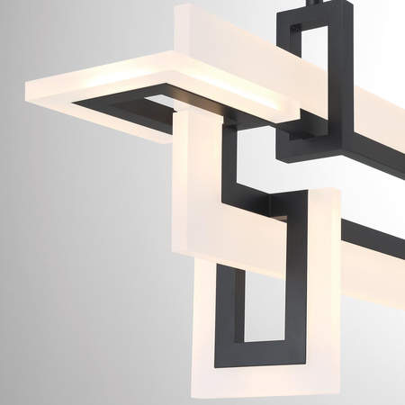 Mała lampa wyspowa Inizio - Matowa czerń (QN-INIZIO-LP-S-BK) - Quintiesse