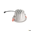 NUMINOS® DL M, wewnętrzna oprawa sufitowa wpuszczana LED, biała/biała 2700 K 55°, zawiera sprężyny liściaste (1003860) - SLV
