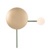 WALL LIGHT 1XG9LED SANDY OLIVE GREEN (22201 Zambelis) - Zambelis