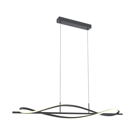 Lampa wisząca DOMENICO czarna (MD3544-1-3BT) - Zuma Line