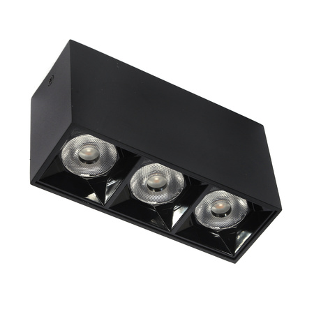 Lampa liniowa natynkowa 9w 4000K czarna JDL-6T - DomenoLED