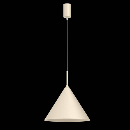 Lampa wisząca CAPITAL kremowa Ø32cm (MLP1560) - Milagro