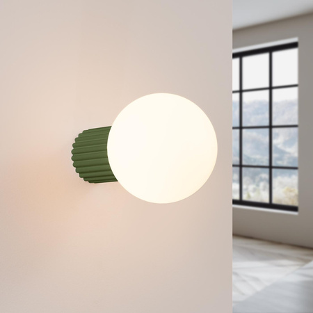 Kinkiet HALO zielony oliwkowy IP44 (SL.1722) - Sollux Lighting