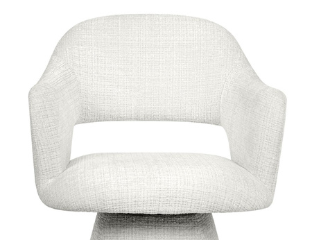 MaMaison krzesło obrotowe VERONA białe (MM1501100297) - MaMaison