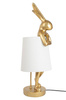 KARE lampa stołowa RABBIT 88 cm biała / złota (52523) - Kare Design