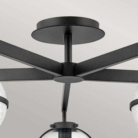 Lampa sufitowa Hollis (HK-HOLLIS-5-C-BK) - Elstead Lighting