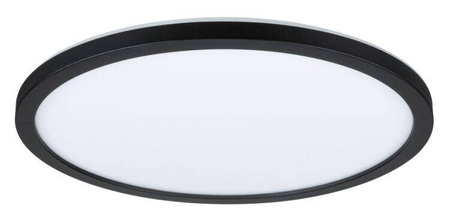 Plafoniera ATRIA SHINE LED Backlight 16W 1600lm okrągła 293mm 4000K 230V czarny matowy / tworzywo sztuczne (PL71012) - PAULMANN