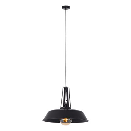 PENDANT LIGHT 1XE27 MAX 40W BLACK (19245 Zambelis) - Zambelis