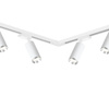Zestaw Oprawa Mica Track Biały + Chrom 6xGU10 2m (ML2107) - Milagro