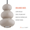 Pojedyncza lampa wisząca  ORLANDO  (8825) - Argon
