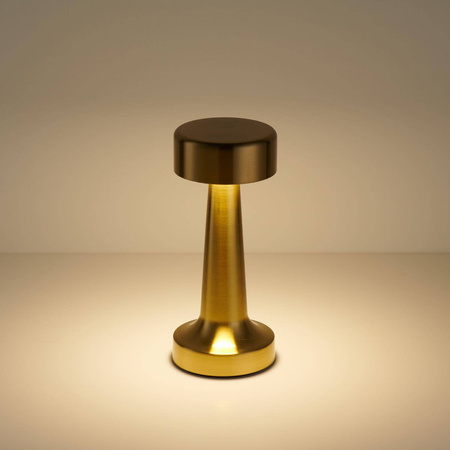 Lampa stołowa TAVOLO A LED dotykowa złota 21 cm (ST-8127T/A GOLD) - Step into Design