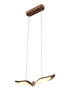 Designerska lampa wisząca GUFO 1 LED różowe złoto 36 cm (ST-DL8504) - Step into Design