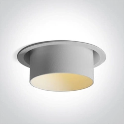 RODAN wpust stały biały (10105Y/W) - One Light