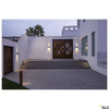 MANA OUT, lampa ścienna natynkowa outdoor, kolor rdzawy, 3000K, IP65, ściemnialna (1002902) - SLV