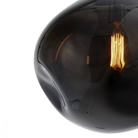 Lampa wisząca AVIA BLACK L kolor Czarny (11156108) - KASPA