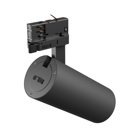 ANDROMEDA PRIME NA SZYNOPRZEWÓD 3F 3CCT 24W 230V 25st IP20 śr.76x177x228mm CZARNY SPECTRUM (SLI033036CCT_PW) - Spectrum LED