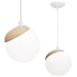 Lampa wisząca SFERA WOOD 1xE14 (MLP5424) - Milagro