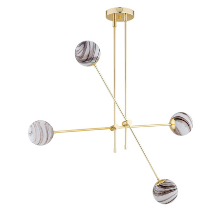 Lampa wisząca 4 pł. ABSOS (1840) - Argon